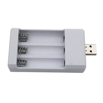 Акумулаторен USB изход 3 слота за зареждане на късо съединение за защита, подходящ за AAA / AA инструменти