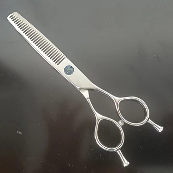 Остри зъби без линия ножици за изтъняване на косата Professional Japanese 440C Ножици за коса