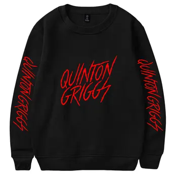 Quinton Griggs Singer Merch Unisex Crewneck Дълъг ръкав Жени Мъже Суитчър Harajuku Streetwear 2023 Хип-хоп дрехи