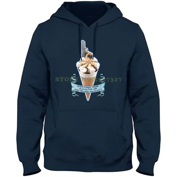 Hot Fuzz Vanilla Cornetto - Банер качулки суитчър за мъже жени ягода ванилия шоколад мента Cornetto сладолед сладолед
