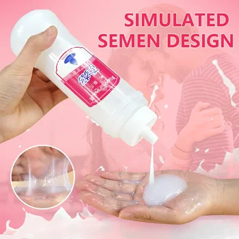 300 ml смазване симулира сперма смазка за секс лубрикант продукти на водна основа секс масло сексуален анален лубрикант възрастни секс продукти