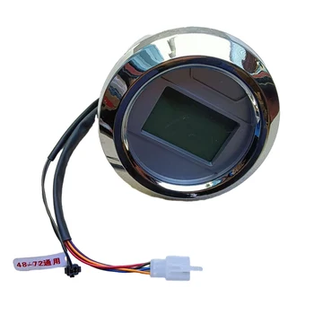 Подобрете изживяването си при каране с този LCD дисплей Motor Speedmeter Screen 48V 72V Лесна инсталация и добра съвместимост