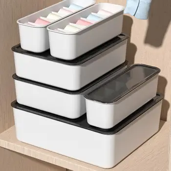 Държач за сутиен за дрешник многофункционален 10 решетка кутия за съхранение на бельо Здрава кутия за съхранение на бельо