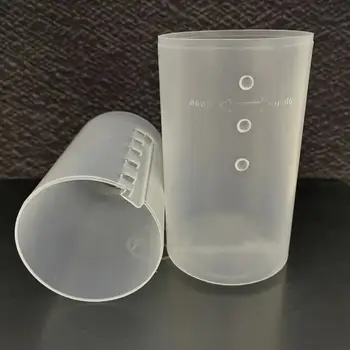 Прибиращ се грим четка притежателя дисплей пластмасова чаша за съхранение организатор с капак четки дисплей случай плъзгащи прахоустойчив капак кутия