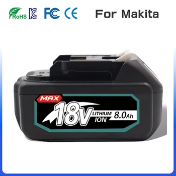 2023 Нов 18V за Makita BL1860 BL1850B BL1850 BL1840 BL1830 BL1820 BL1815 LXT-400 Подмяна на литиева батерия