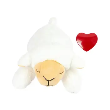 Heartbeat куче играчка плюшени играчки пълнени играчка успокояващи домашни любимци възглавница за прегръдка кученце