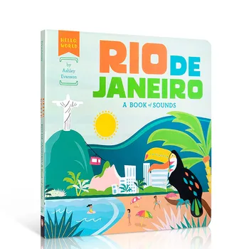 Milu Оригинален английски HELLO, WORLD: RIO DE JANEIRO,: Board Book Encyclopedia Story Picture