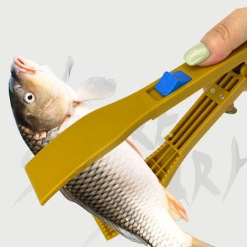 Риболов с ремък Държач за ключодържател Щипки за риба Превключватели Заключващи зъбни колела Пинце риболовни инструменти Лесен за използване