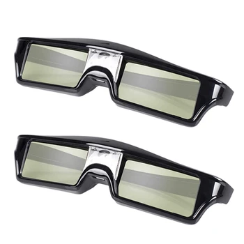 2X акумулаторни активни очила за затвора за Optoma Benq Acer Sony ALL DLP проектор