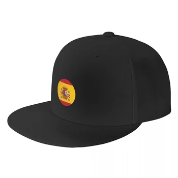Класически Унисекс Испания T Shirt Circle бейзболна шапка Възрастен национална гордост Регулируема хип-хоп татко шапка за мъже жени на открито