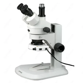 Super Widefield стерео микроскоп--AmScope доставя 3.5X-45X Super Widefield стерео мащабиране микроскоп с 80-LED