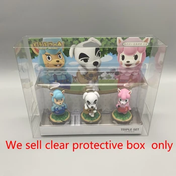  PET защитна кутия за животни Forest amiibo троен комплект прозрачен дисплей кутия кутия за съхранение кутия колекция