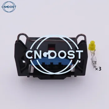 1 Комплект 3 пинови автомобилни водоустойчиви EDIS Coil Pack Plug ConnectorЗа Ford Honda