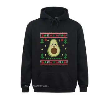 Смешни авокадо грозен пуловер плодове мъжки нов дизайн класически качулки Деня на благодарността суичъри Geek дълъг ръкав дрехи