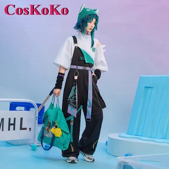CosKoKo Xiao косплей аниме игра Геншин въздействие костюм производен продукт Елегантен прекрасен гащеризон Ежедневно облекло Модерно облекло S-XL