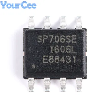 5PCS SP706 SP706SEN SP706SEN-l / TR MCU мониторинг чип SOP-8 IC интегрална схема