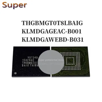 5PCS THGBMGT0T8LBAIG KLMDGAGEAC-B001 KLMDGAWEBD-B031 BGA153 EMMC 128GB