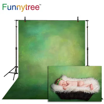 Funnytree фотография фон абстрактен горски зелен сватба бебе душ парти фотофон фотозона студио photocall