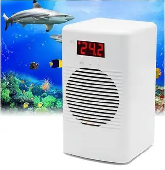 110v-240v 30L аквариум вода чилър риба скариди резервоар охладител отопление & охлаждане функция една година гаранция