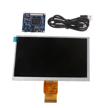 7 инчов екран мини LCD дисплей панел 1024x600 резолюция с контролна платка за различни платформи E1YA