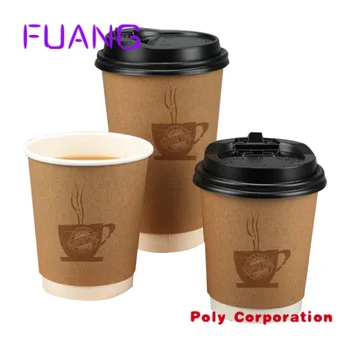 Custom Custom висок клас кафе кафе горещи чаши за кафе 0.2l 0.3l хартиена чаша