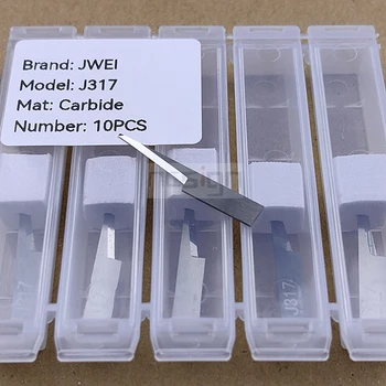 Висококачествени стандартни остриета J317 за JWEI Цифрова осцилираща тангенциална машина за рязане на ножове