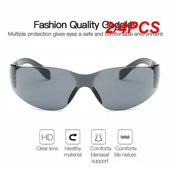2 / 4PCS Преносими слънчеви очила за езда на открито Трайни спортни очила Универсални взривозащитени слънчеви очила за пътуване Интериор на автомобил