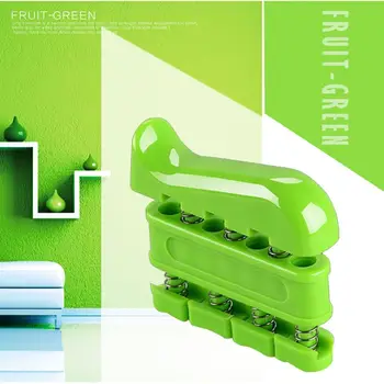 Двупосочни упражнения за рехабилитация на захващащи устройства Зелено двупосочно устройство за сила на пръстите Издръжливи висококачествени материали Ръчен упражнение