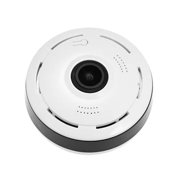 360Degree Panorama CCTV камера Wifi 1080P HD безжична VR камера за дистанционно управление Камера за наблюдение P2P EU Plug