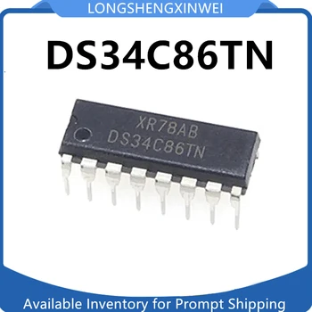 1PCS DS34C86 DS34C86TN Нов оригинален линеен чип за приемник на драйвери DIP-16