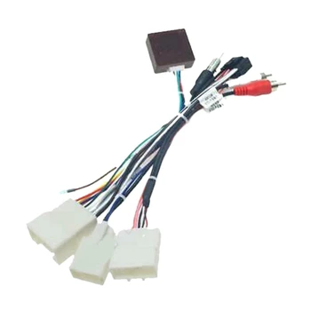 Car 16PIN адаптер за захранващ кабел Аудио захранващ кабелен сноп Canbus Box за Toyota /Sequoia/Lexus 330/350 2008-2015