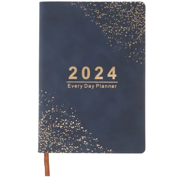 2024 Програма за планиране на книги Дневник Писане на бележник Бизнес планиране Преносими подложки за бележници