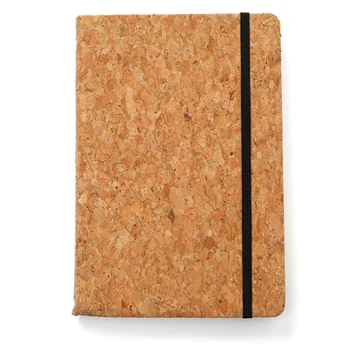 Управляван бележник A5 Cork Premium Notebook Идеи за подаръци за писатели, журналисти, бизнес срещи
