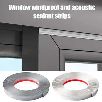 Window запечатване лента самозалепващи звукоизолация душ стъклени пукнатини Времето лента Времето Seal Проект Запушалка за врата прозорец