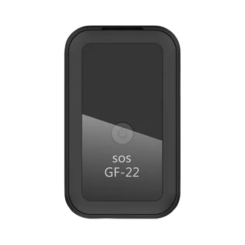 GF22 GPS Tracker Глобална позиция Устройство за проследяване на времето Анти-изгубена аларма против кражба Гласов запис Позиционер