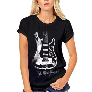 Стиви Рей Вон китара блус рок легенда SRV T Shirt Unisex Short-sleev Loose Breathable Graphic Tees Мъжко облекло
