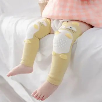 0-3 години бебе Дръжте топло безопасност пълзи дебел коляното подкрепа бебе лакът възглавница бебе коляното подложка коляното протектор дълъг крак топло