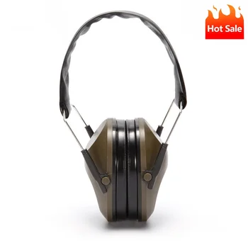 Нов TAC 6S Anti-Noise Audio Tactical Shooting Headphone Тапи за уши Меки подплатени електронни слушалки за спорт Лов Спортове на открито