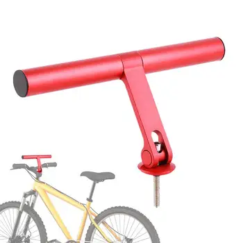 Bike кормило разширение велосипед бар удължител скоба велосипед кормило удължител алуминиева сплав скоба за скоростомер телефон планината