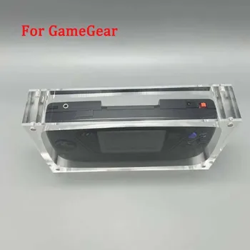Висока прозрачност Акрилна дисплейна кутия магнитен смукателен капак конзола кутия за съхранение За SEGA Game Gear За GG Game Console Shell