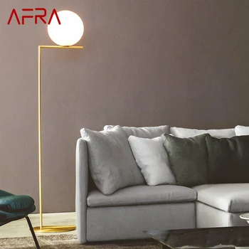 AFRA Nordic подова лампа модерна семейна всекидневна спалня Nordic LED творчество декоративна стояща светлина