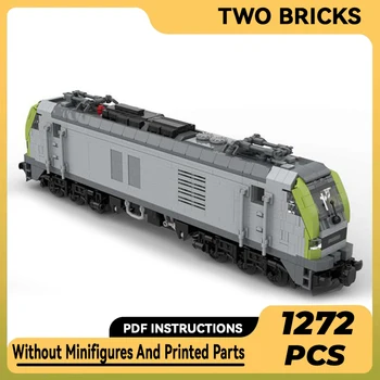 MOC градивни блокове BR 159 - Eurodual Captrain версия влак модел DIY сглобени тухли коледни подаръци играчки за деца комплекти