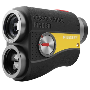MILESEEY PFS2 1000yard OLED вибрации 90% светлинно предаване Лазерен далекомер Slope Switch Ultra-Wide Vision Golf Rangefinder