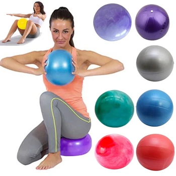 Нов 25cm йога топка упражнение гимнастически фитнес пилатес топка баланс упражнение фитнес фитнес йога ядро топка закрит обучение йога топка