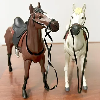 【в наличност】конна фигура аниме животни действие 1/12 подвижен кон за кукли Figma играчка модел място подарък
