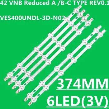 LED лента за подсветка 42 VNB Намален тип A/B-C VES420UNDL-2D-N03 N02 42HXT12U 42HXT42U VESTEL 42FA5000 42FA8000 LED42F7275