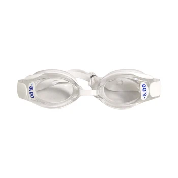 Късогледство 200-500° Силиконови очила за плуване Anti Fog UV регулируеми брадавици Спортни очила Диоптри Очила за басейн Мъже Жени