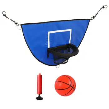 Батут баскетбол обръч, с топка помпа, спортни играчки трайни мини баскетбол